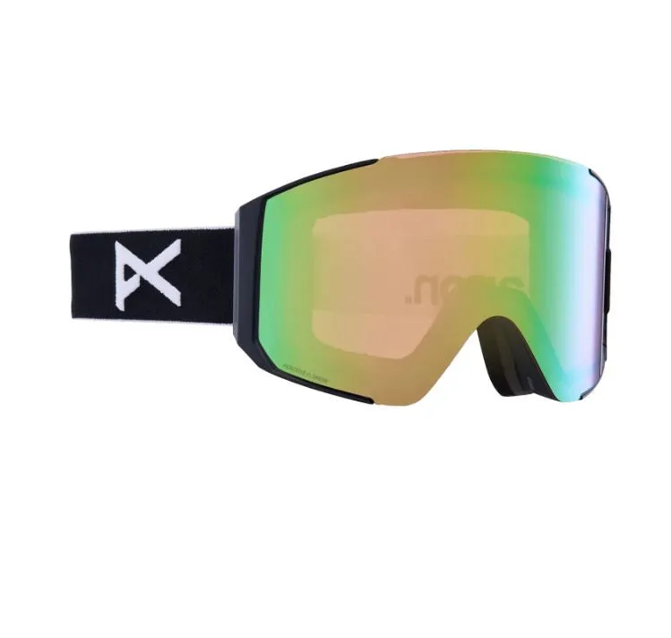 Anon Sync Goggles 2024   Bonus Lens Black / Perceive Variable Green