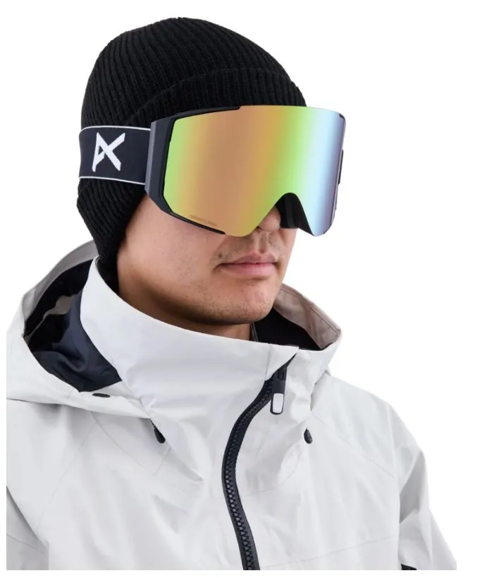 Anon Sync Goggles 2024   Bonus Lens Black / Perceive Variable Green