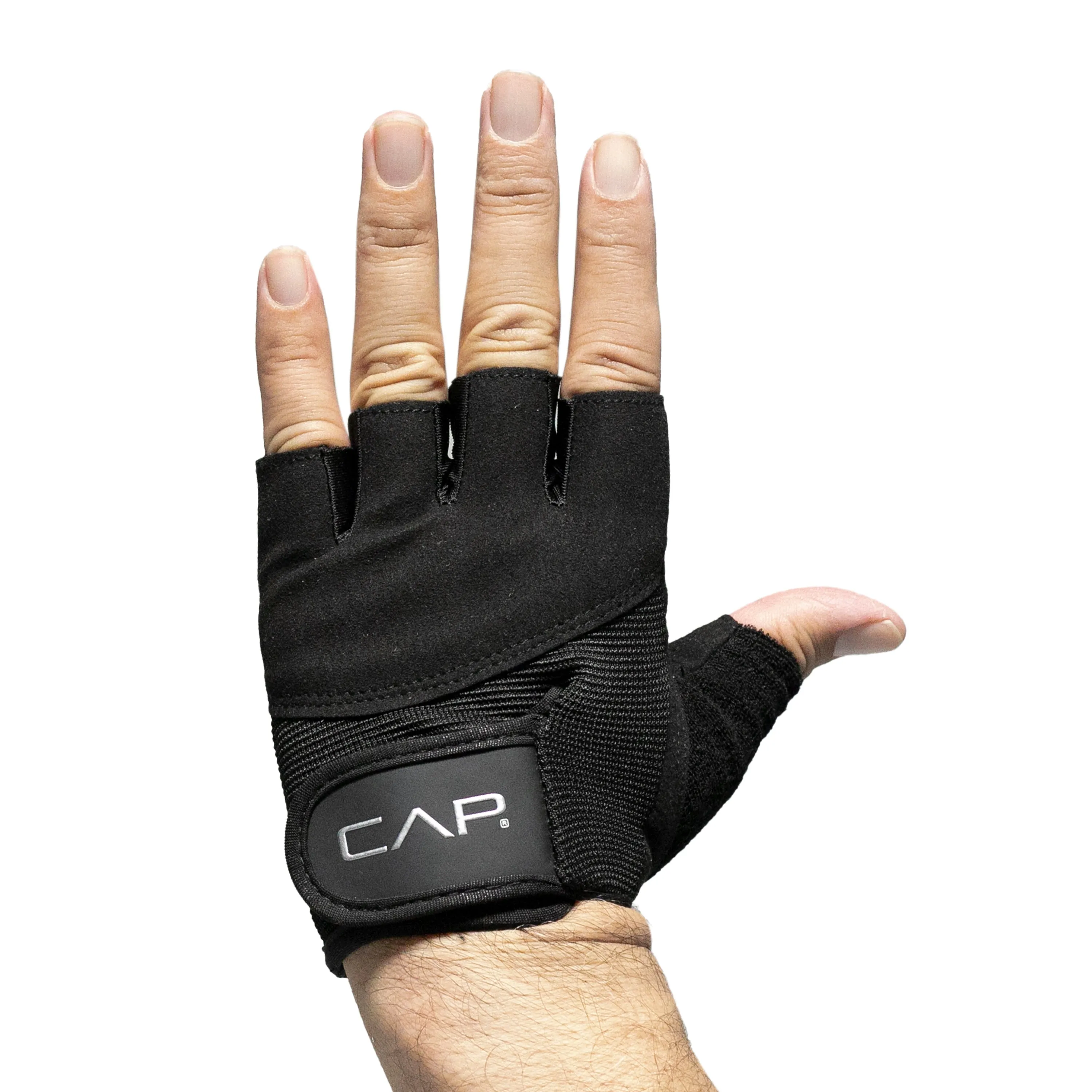 Barbell Weightlifting Gloves, Large