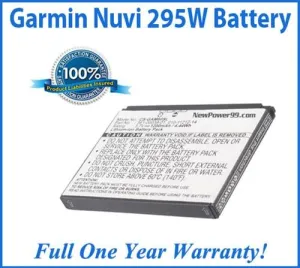 Battery Replacement Kit For The Garmin Nuvi 295W GPS with Special Installation Tools