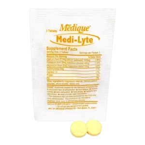 Electrolyte Tabs for Rapid Rehydration