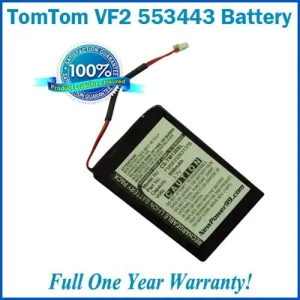 Extended Life Battery For The TomTom VF2 553443 P/N: AHL03710503