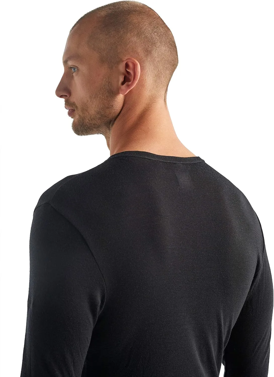 Icebreaker Men's Standard 175 Everyday Long Sleeve Crewneck T-Shirt