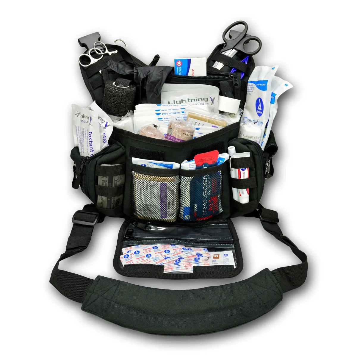 Lightning X Premium Trauma Shoulder Bag w Fill Kit A