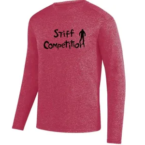 Men's HeatherSoft Tech Long Sleeve Crew - "Stiff Competition"