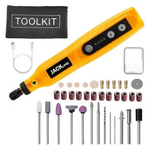 Rotary Tool Kit With 36 Pcs Rotary Tool Accessories & Flex Shaft | 5 Variable Speed Rotary Multi-Tool For Crafting DIY Project