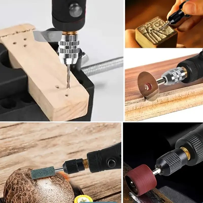 Rotary Tool Kit With 36 Pcs Rotary Tool Accessories & Flex Shaft | 5 Variable Speed Rotary Multi-Tool For Crafting DIY Project