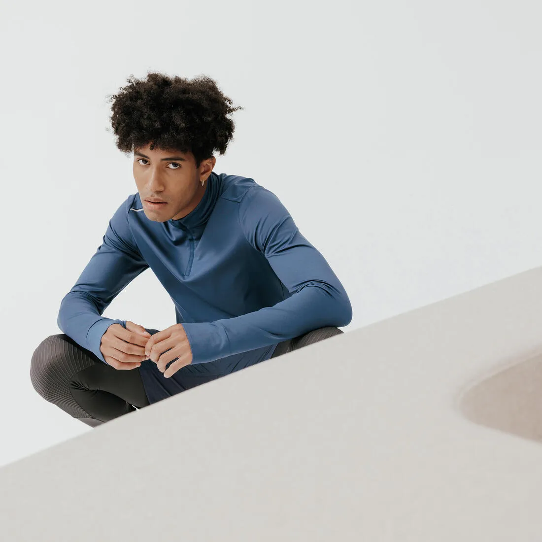 Run Warm Men's Running Top - Long-Sleeved