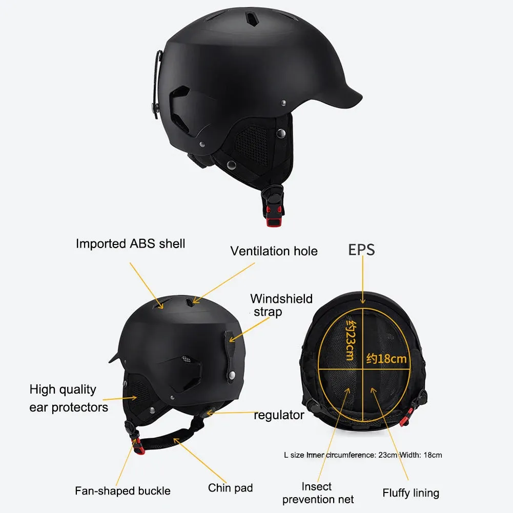 RZAHUAHU Snowboard Park Helmet