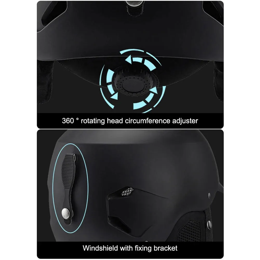 RZAHUAHU Snowboard Park Helmet