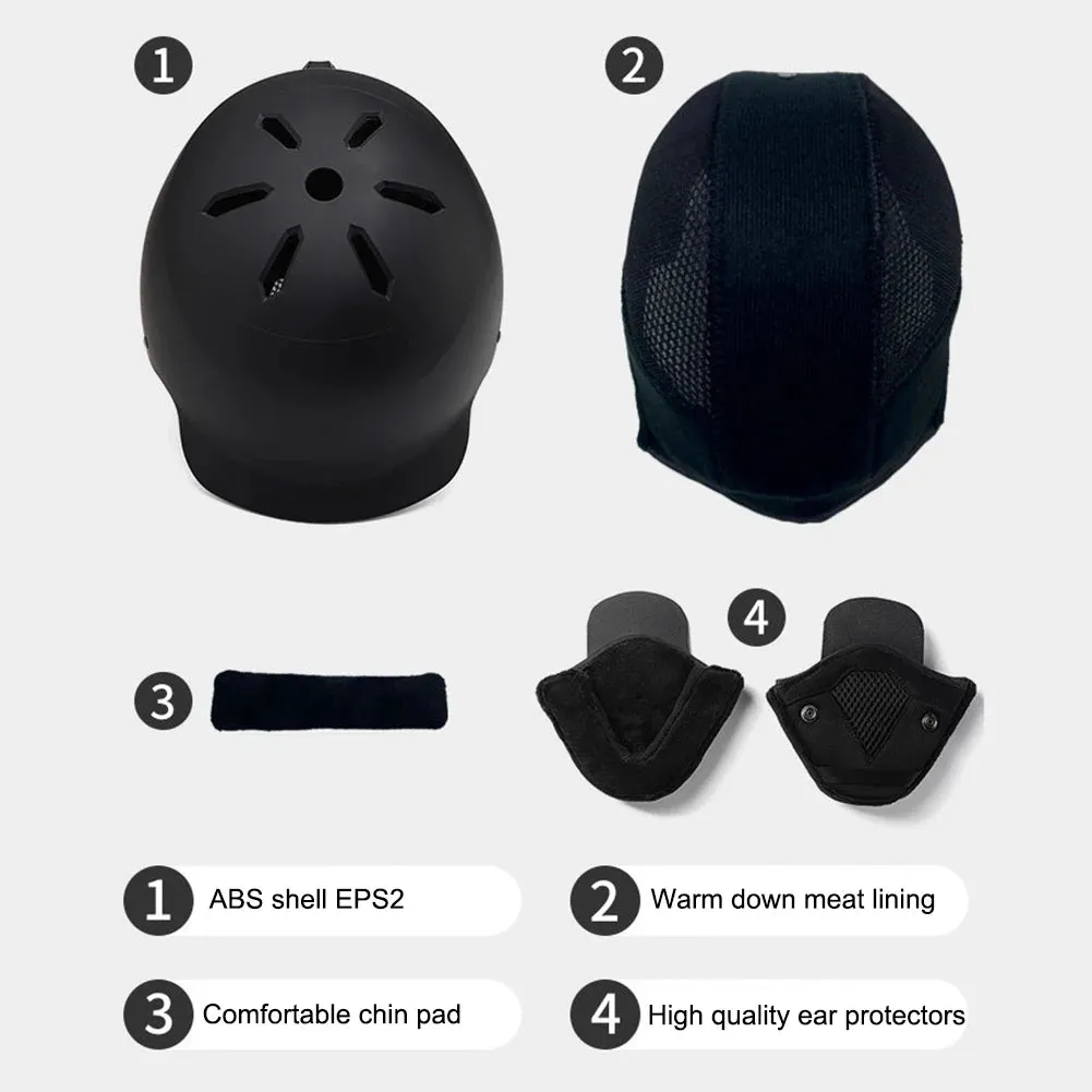 RZAHUAHU Snowboard Park Helmet