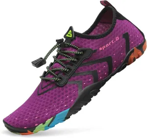 SAGUARO Quick-Dry Water Shoes for Women  Swim Shoes, Beach Shoes, Aqua Shoes with Lightweight, Breathable, Slip-Resistant Design for Pool & Outdoor Use