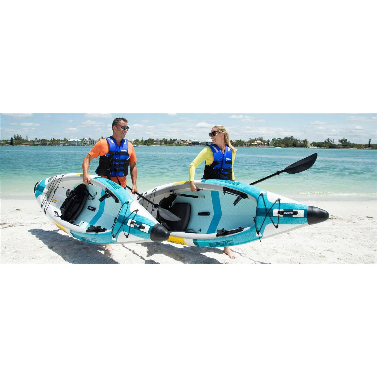 Sea Eagle EZLite 10 Pro Inflatable Kayak Package