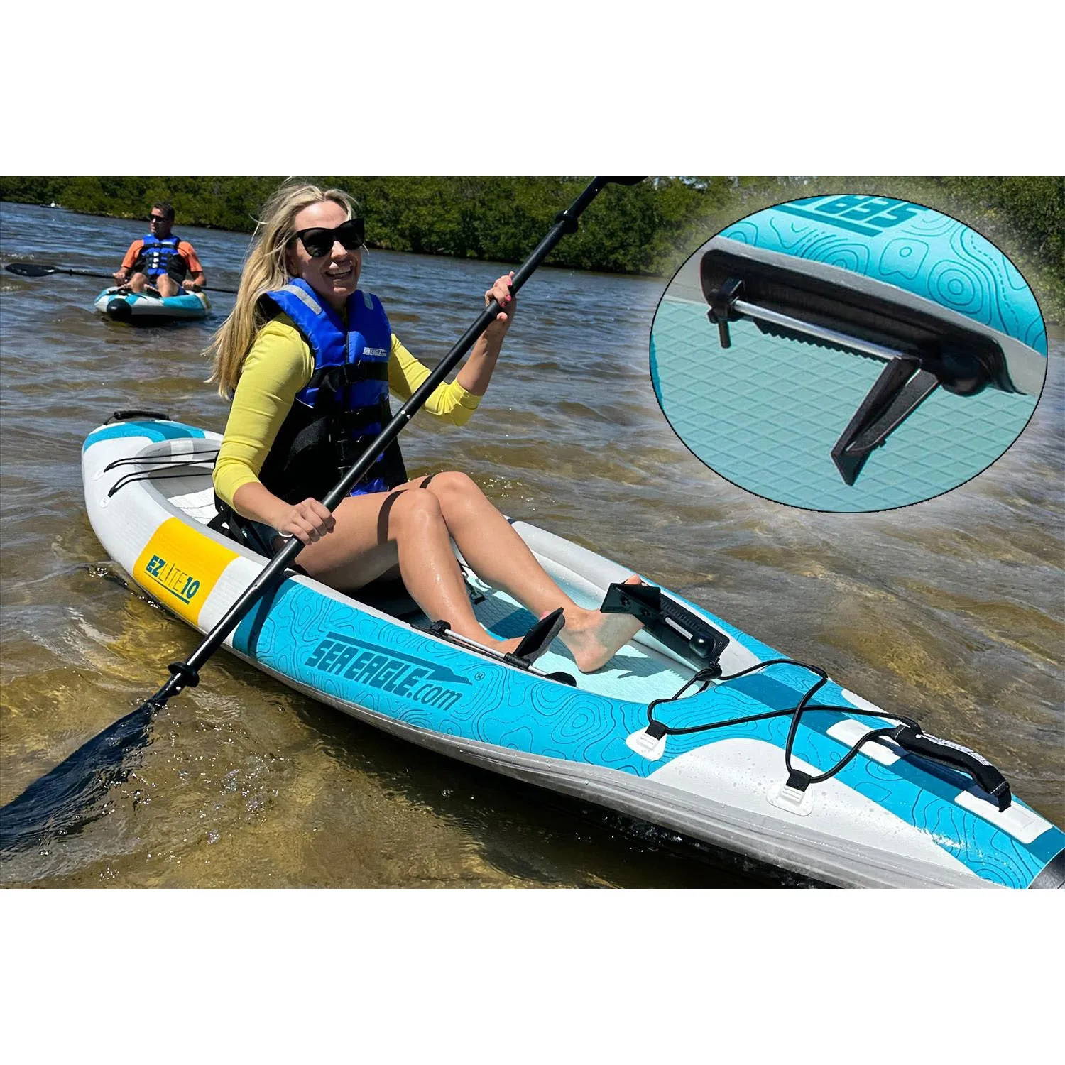 Sea Eagle EZLite 10 Pro Inflatable Kayak Package