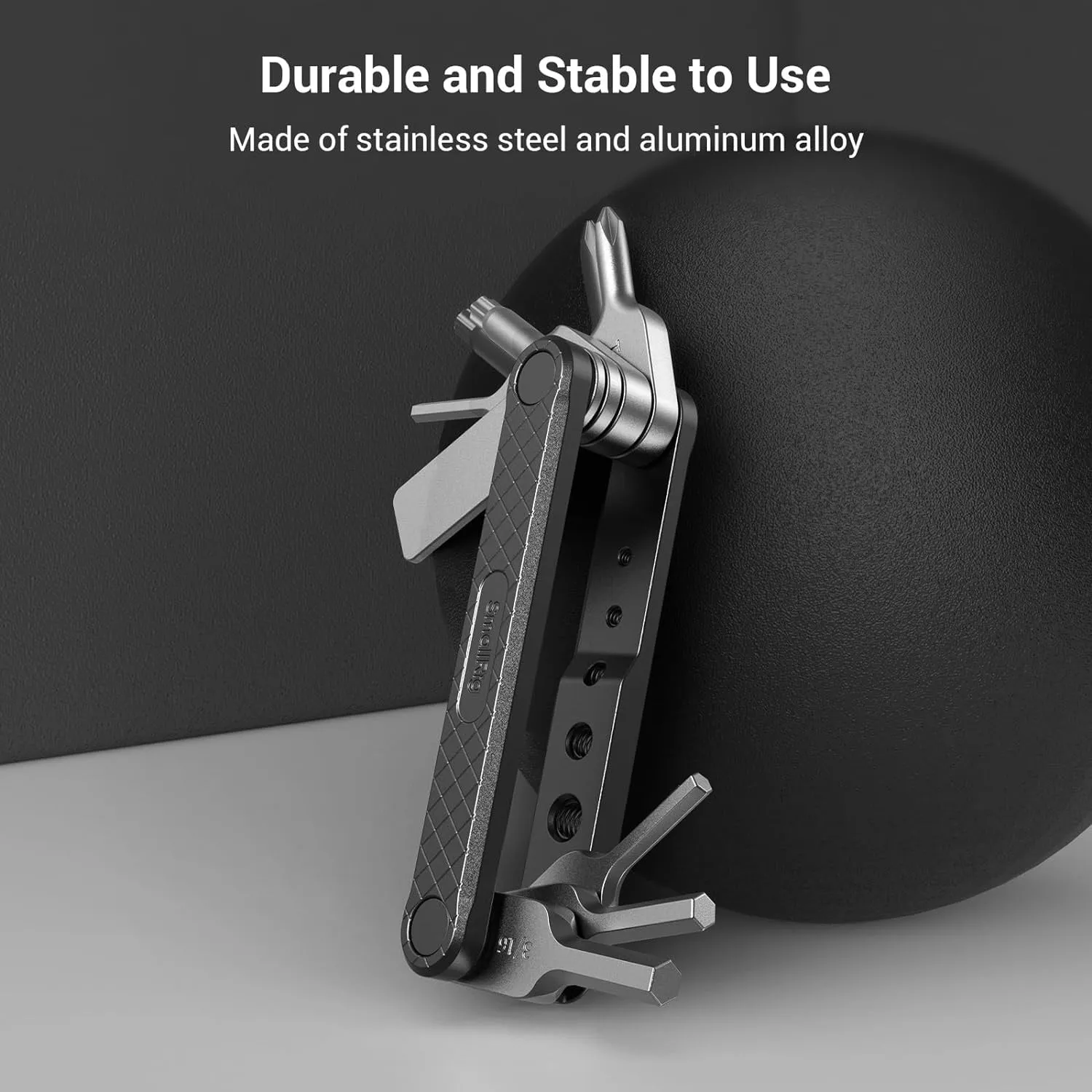 SmallRig 7-Blade Multi-Tool with Screw Storage - Available in Silver, Black ( AAK2213D, 4681 )