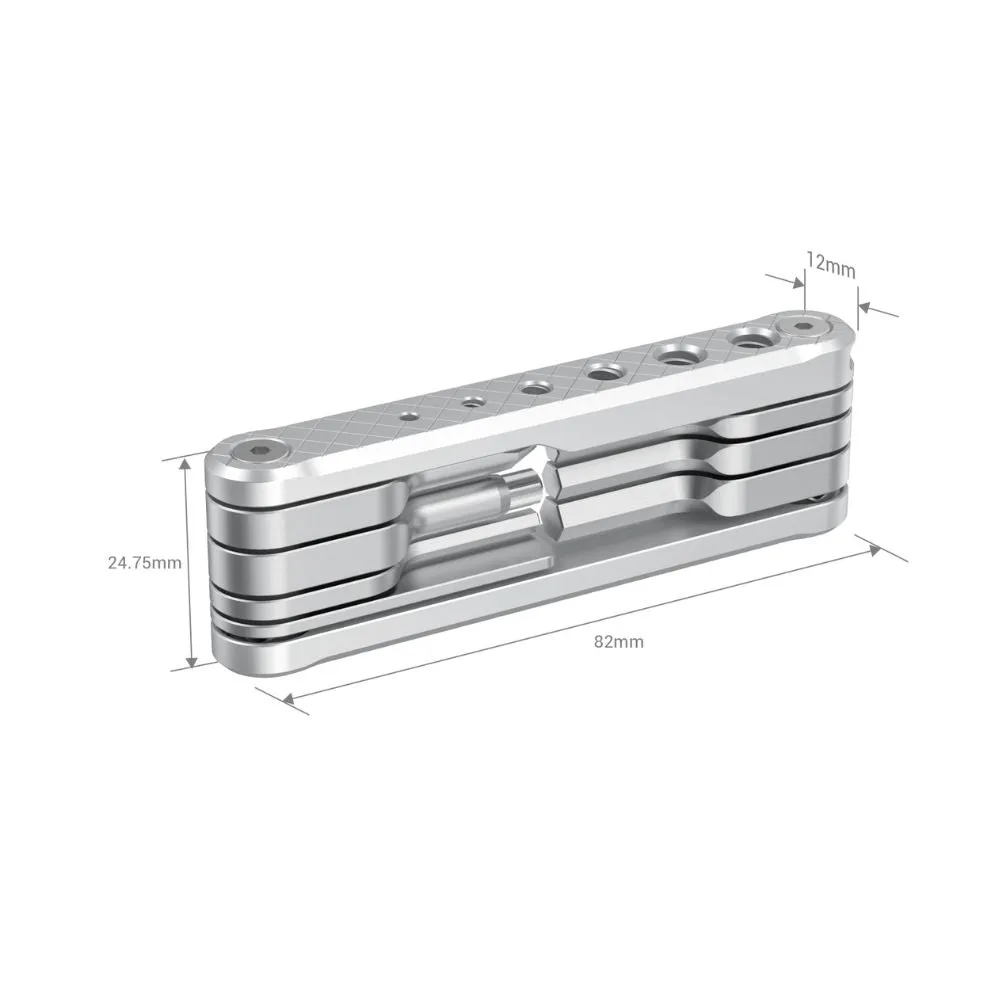 SmallRig 7-Blade Multi-Tool with Screw Storage - Available in Silver, Black ( AAK2213D, 4681 )