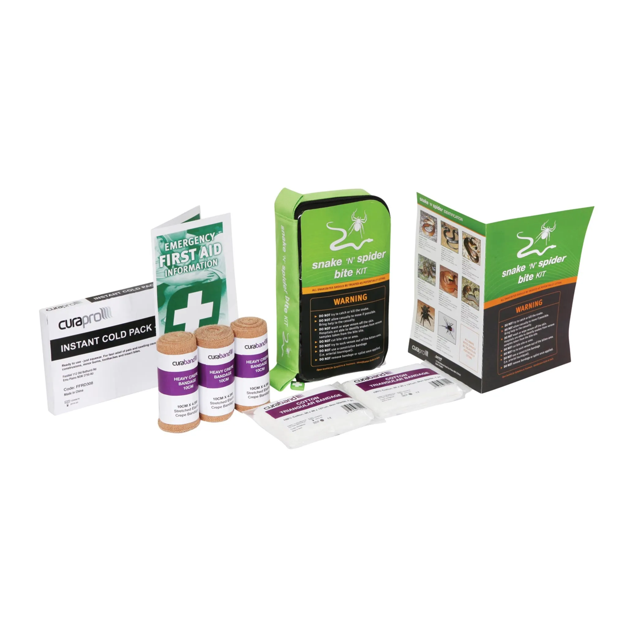 SNAKE 'N' SPIDER BITE FIRST AID KIT - FANCS30