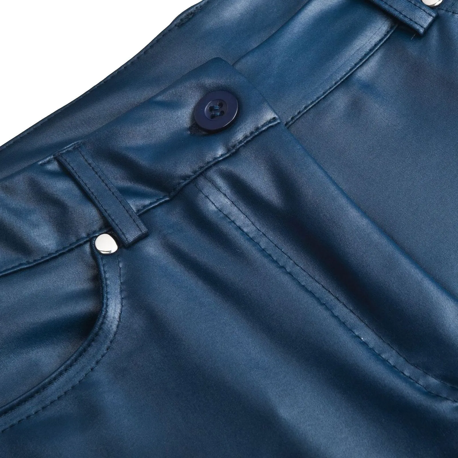 Stretchable Leather Pants