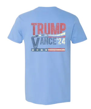 Trump Vance Vintage 2024 T-Shirt - DryBlend Moisture Wicking High Quality TShirt Funny Shirt Unisex shirt GenX Shirt