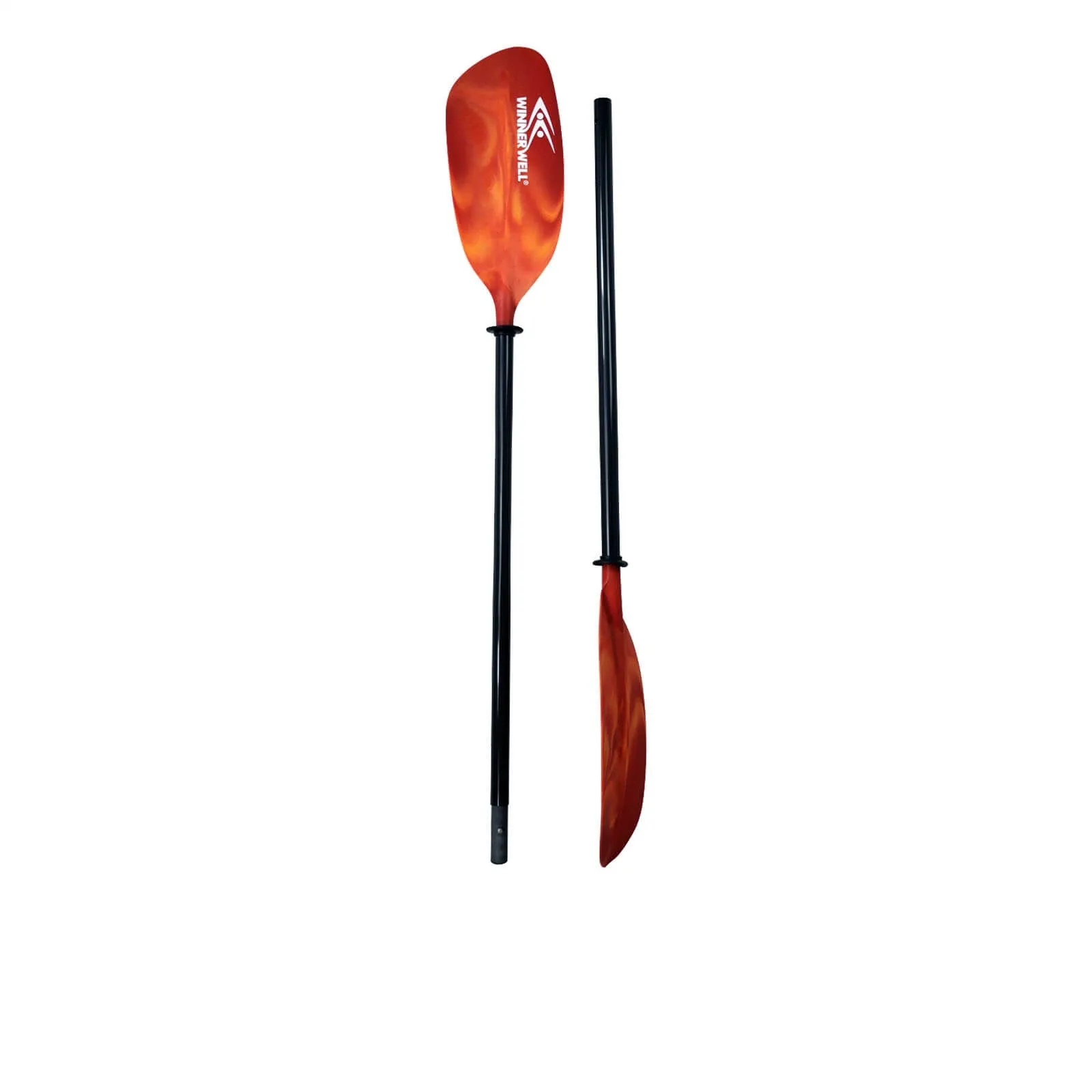 Winnerwell TNRY Kayak Paddle Fiberglass Shaft & Nylon Blade Mix Red